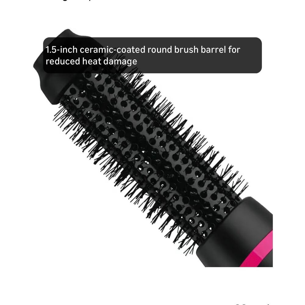 Open box REVLON One-Step Hair Dryer and Styler - Root Booster Round Brush - Picture 2 of 10